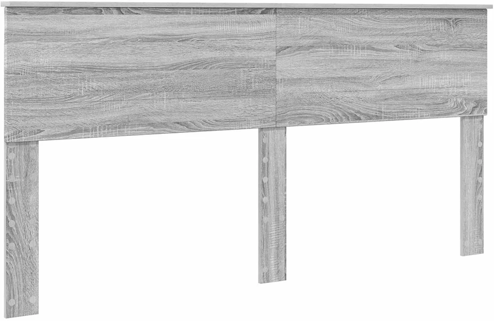 Lovos rėmas Pilkas Sonoma 180 x 200 cm Inžinerinė mediena