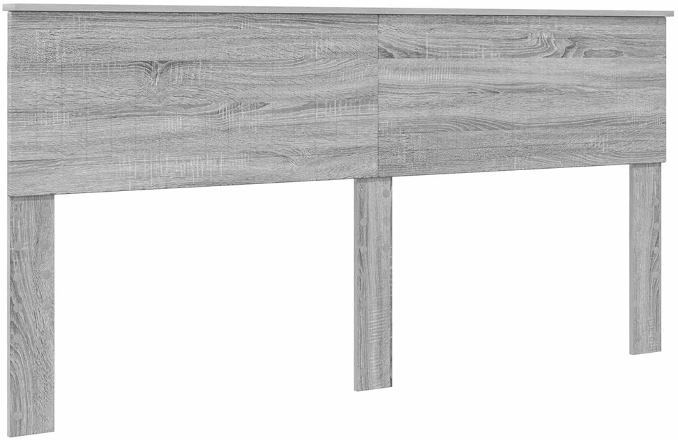 Lovos rėmas Pilkas Sonoma 180 x 200 cm Kietos pušies mediena