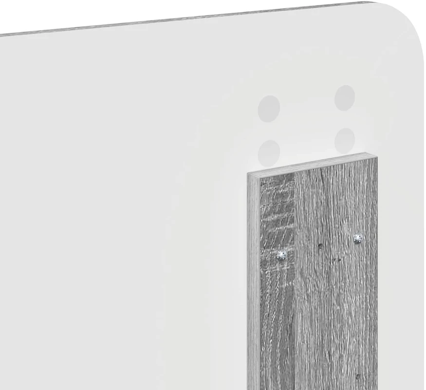 Lovos rėmas Pilkas Sonoma 200 x 200 cm Kietos pušies mediena