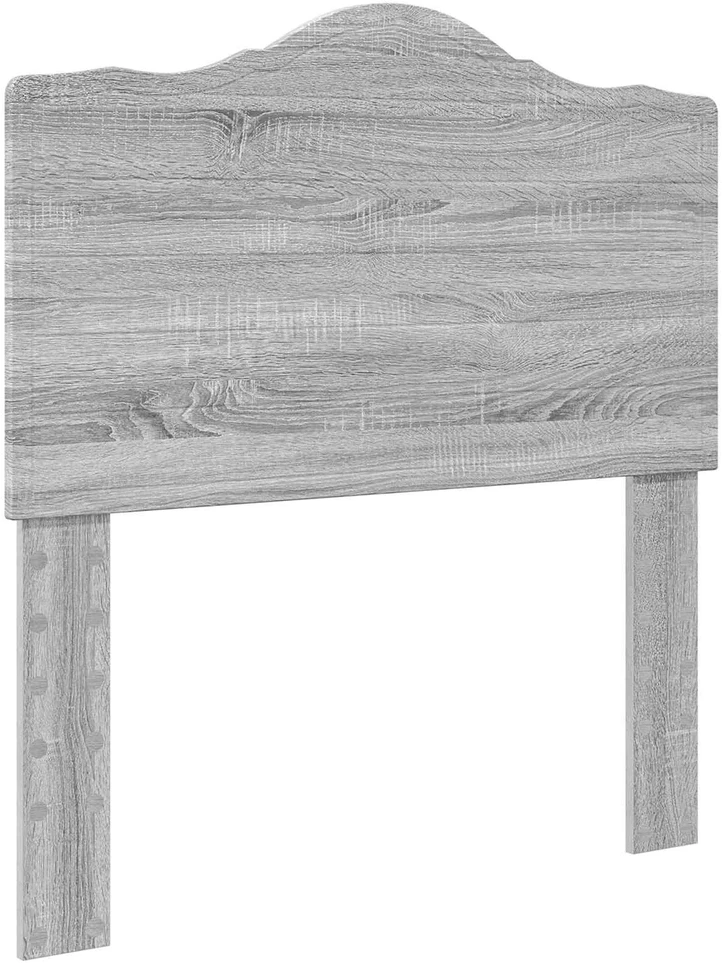 Lova Lovos rėmas Pilkas Sonoma 75 x 190 cm Apdirbta mediena