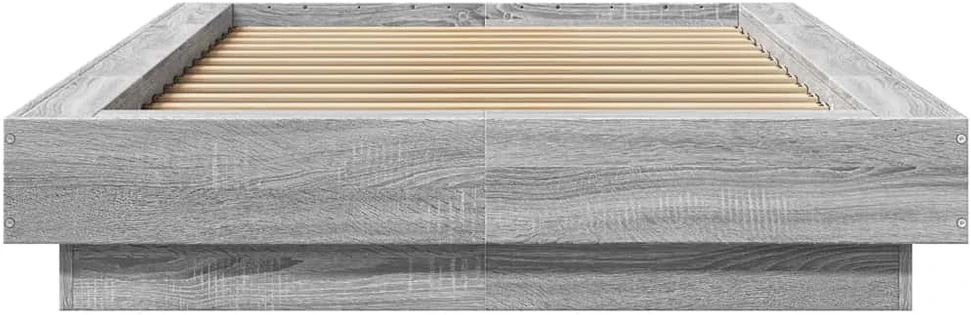 Lovos rėmas, pilkos ąžuolo spalvos, 100x200cm, apdirbta mediena