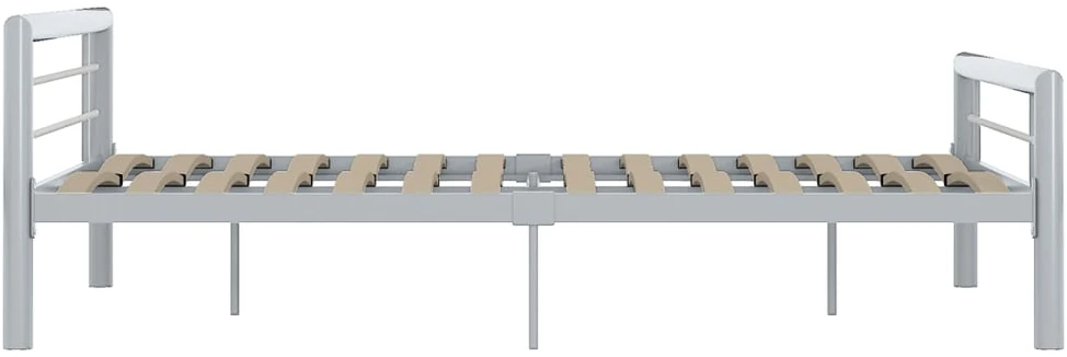 Lovos rėmas, pilkos ir baltos spalvos, 140x200cm, metalas