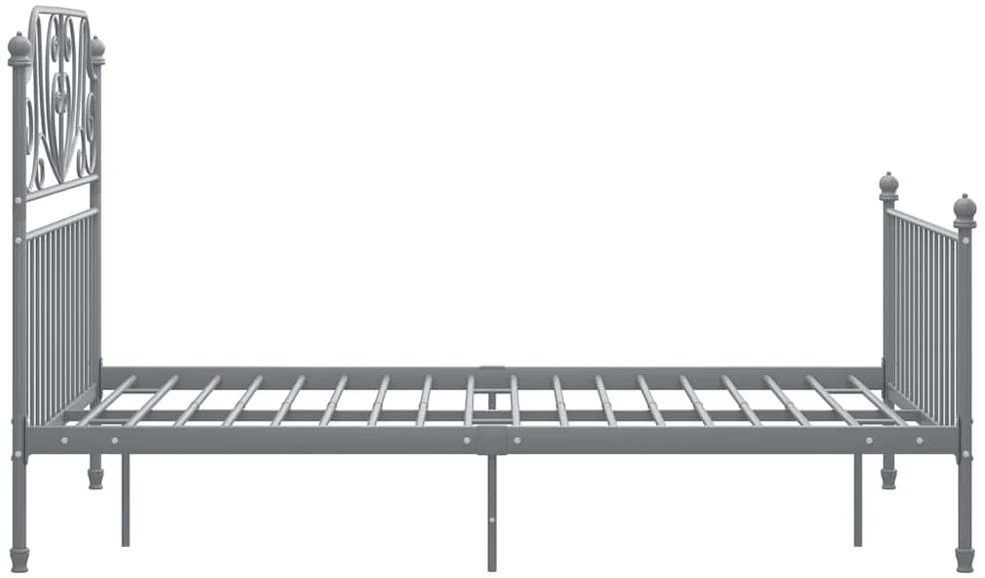 Lovos rėmas, pilkos spalvos, 120x200cm, metalas
