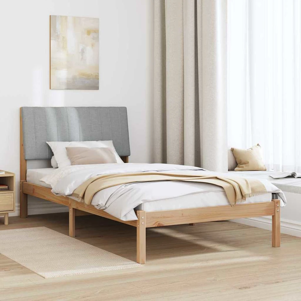 Lova Lovos rėmas Ruda 100 x 200 cm Kietos pušies mediena