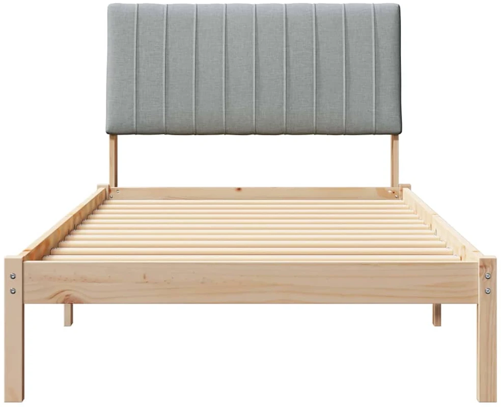 Lova Lovos rėmas Ruda 100 x 200 cm Kietos pušies mediena