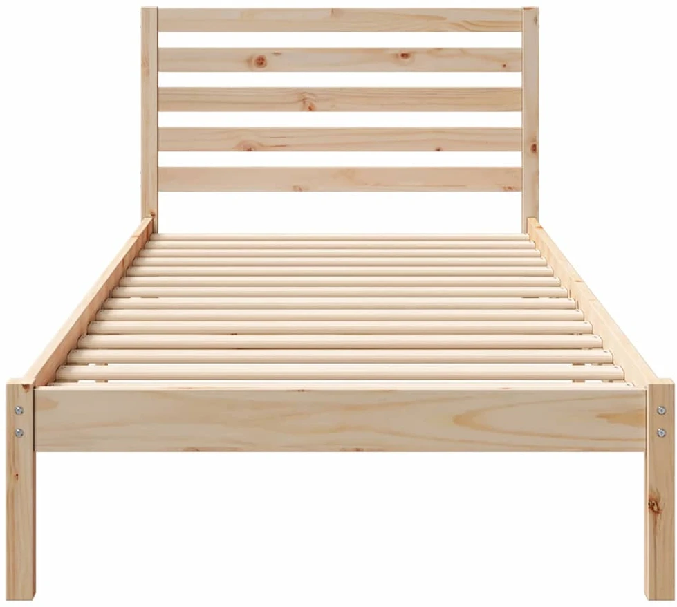 Lova Lovos rėmas Ruda 100 x 210 cm Kietos pušies mediena