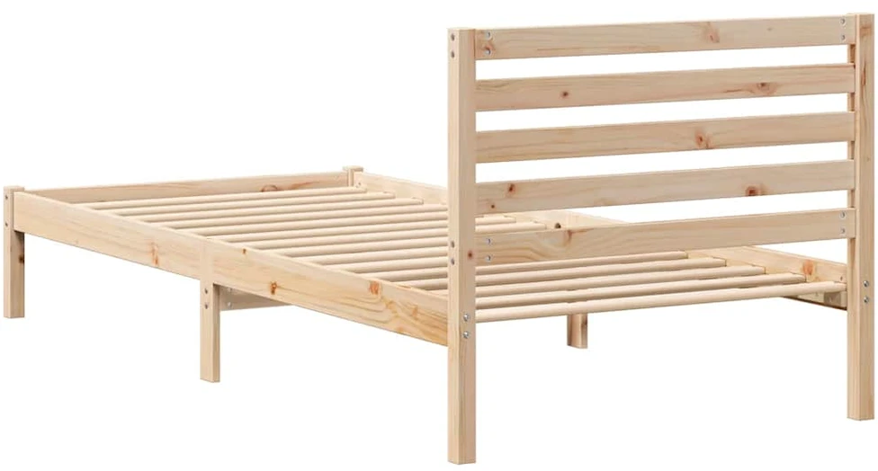 Lova Lovos rėmas Ruda 100 x 210 cm Kietos pušies mediena