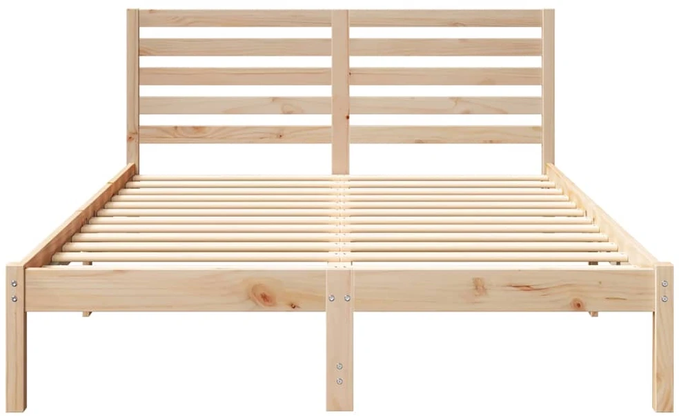 Lovos rėmas Ruda 140 x 190 cm Kietos pušies mediena