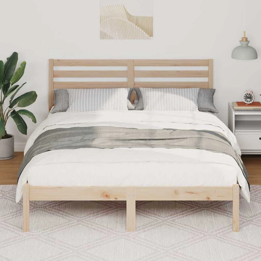 Lovos rėmas Ruda 140 x 190 cm Kietos pušies mediena