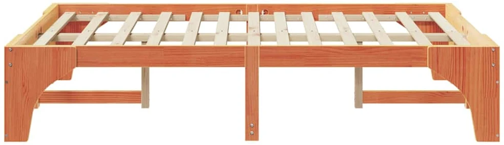 Lovos rėmas Ruda 140 x 190 cm Kietos pušies mediena