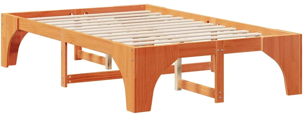Lovos rėmas Ruda 140 x 190 cm Kietos pušies mediena