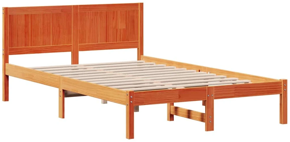 Lovos rėmas Ruda 140 x 190 cm Pušies medienos masyvas