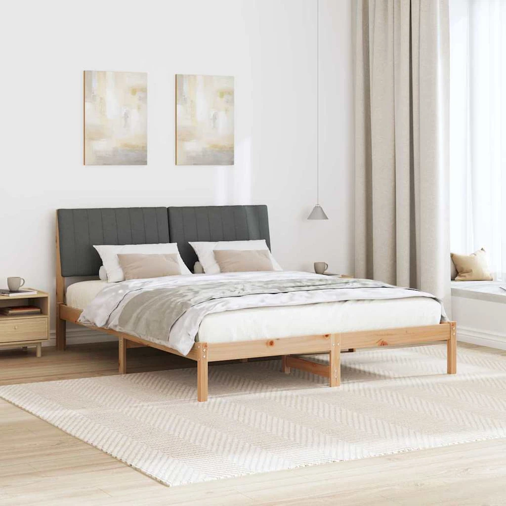 Lovos rėmas Ruda 150 x 200 cm Kietos pušies mediena