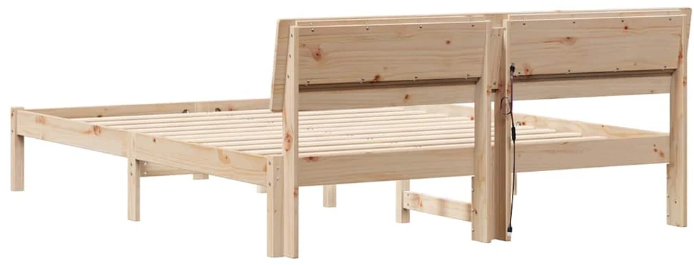 Lovos rėmas Ruda 150 x 200 cm Kietos pušies mediena