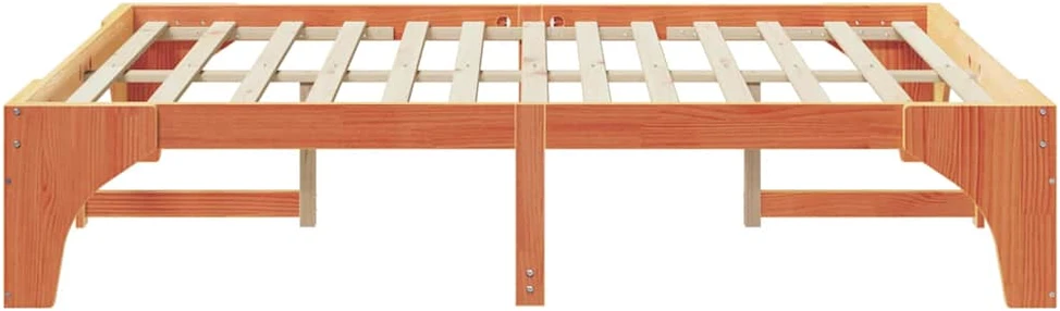 Lovos rėmas Ruda 150 x 200 cm Kietos pušies mediena