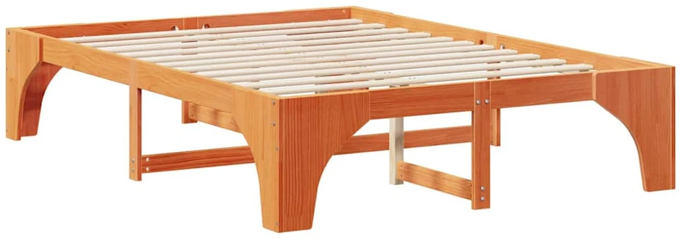 Lovos rėmas Ruda 150 x 200 cm Kietos pušies mediena