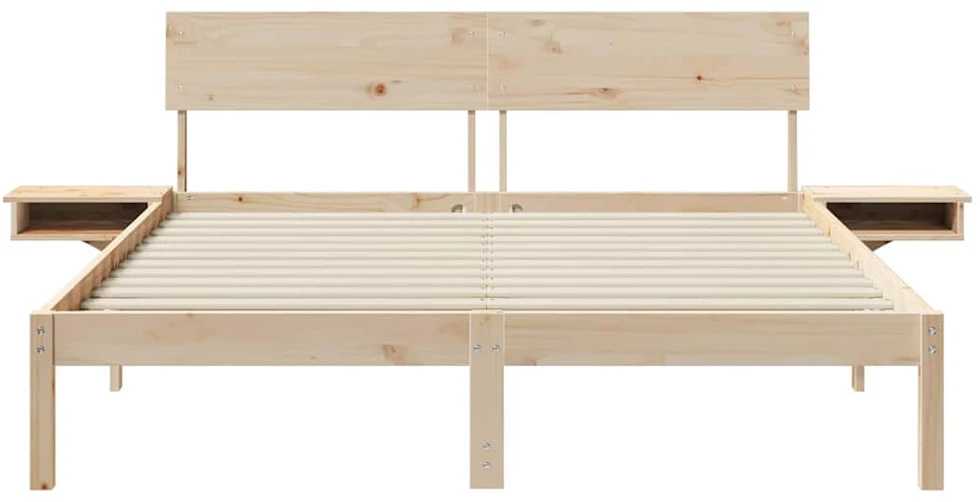 Lovos rėmas Ruda 150 x 200 cm Kietos pušies mediena