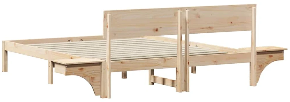 Lovos rėmas Ruda 150 x 200 cm Kietos pušies mediena