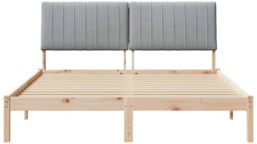 Lovos rėmas Ruda 150 x 200 cm Kietos pušies mediena