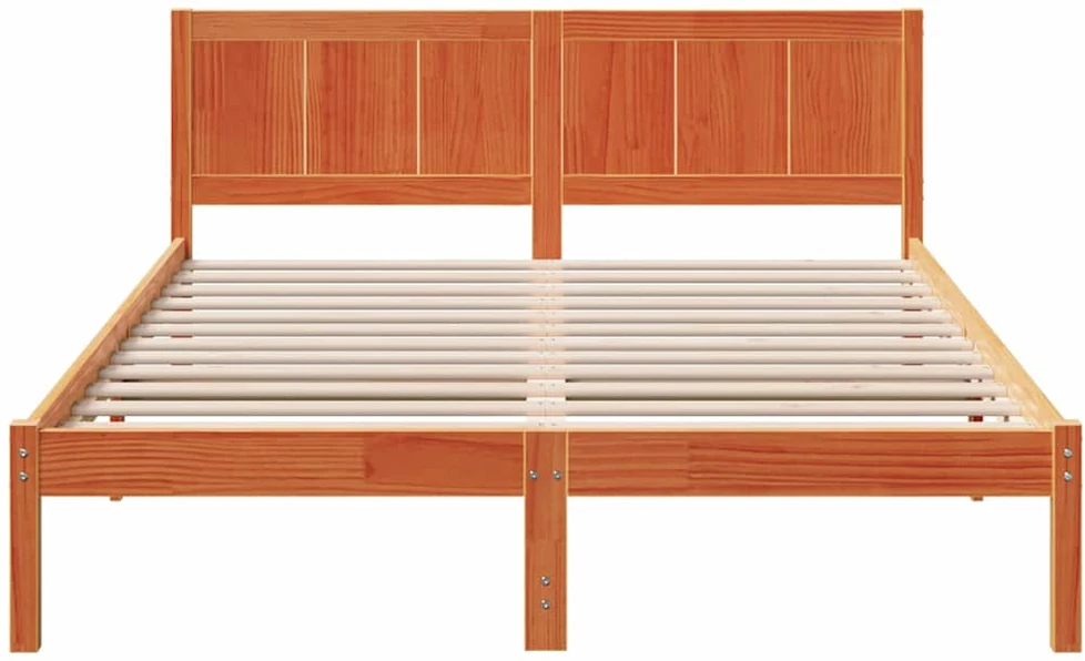 Lovos rėmas Ruda 150 x 200 cm Pušies medienos masyvas
