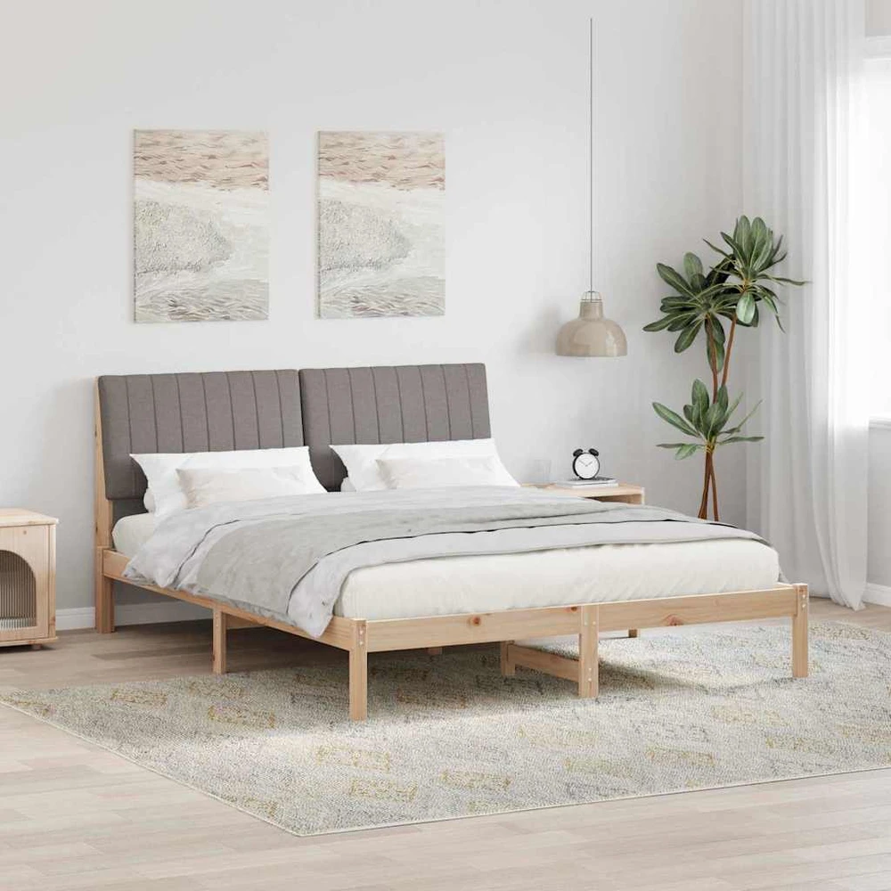 Lovos rėmas Ruda 160 x 200 cm Kietos pušies mediena