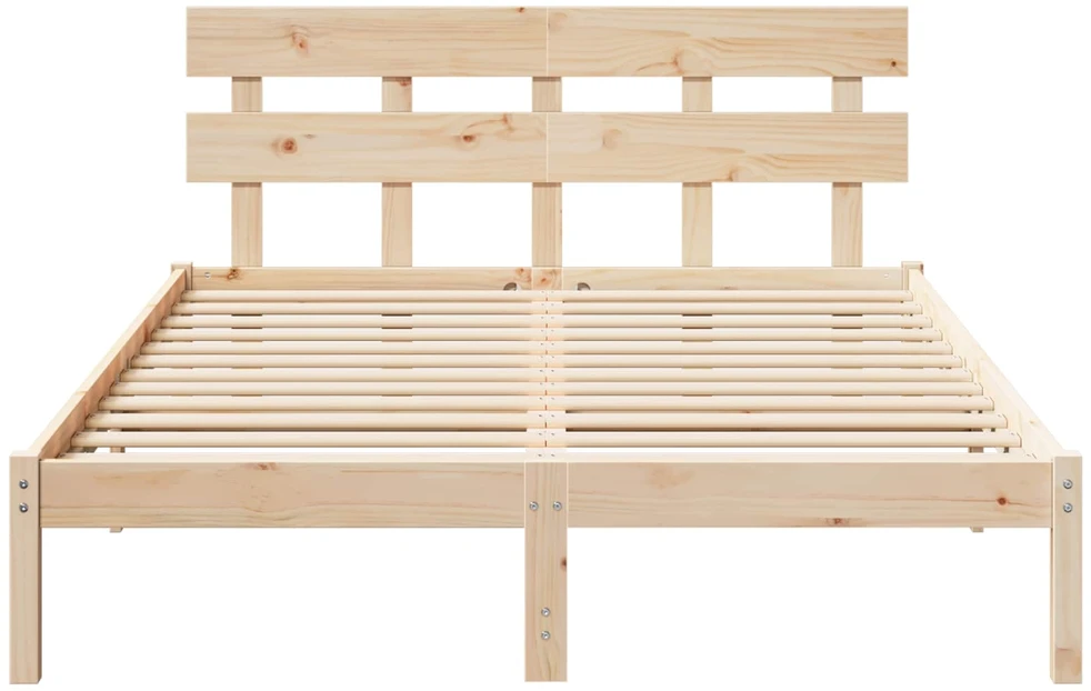 Lovos rėmas Ruda 160 x 200 cm Pušies medienos masyvas