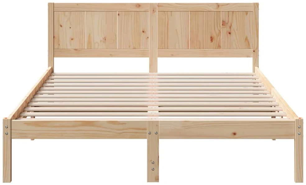 Lovos rėmas Ruda 160 x 200 cm Pušies medienos masyvas