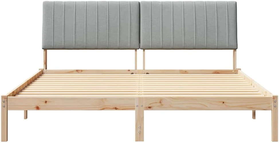 Lovos rėmas Ruda 180 x 200 cm Kietos pušies mediena