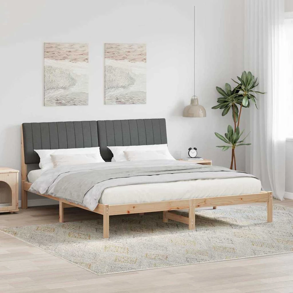 Lovos rėmas Ruda 180 x 200 cm Kietos pušies mediena