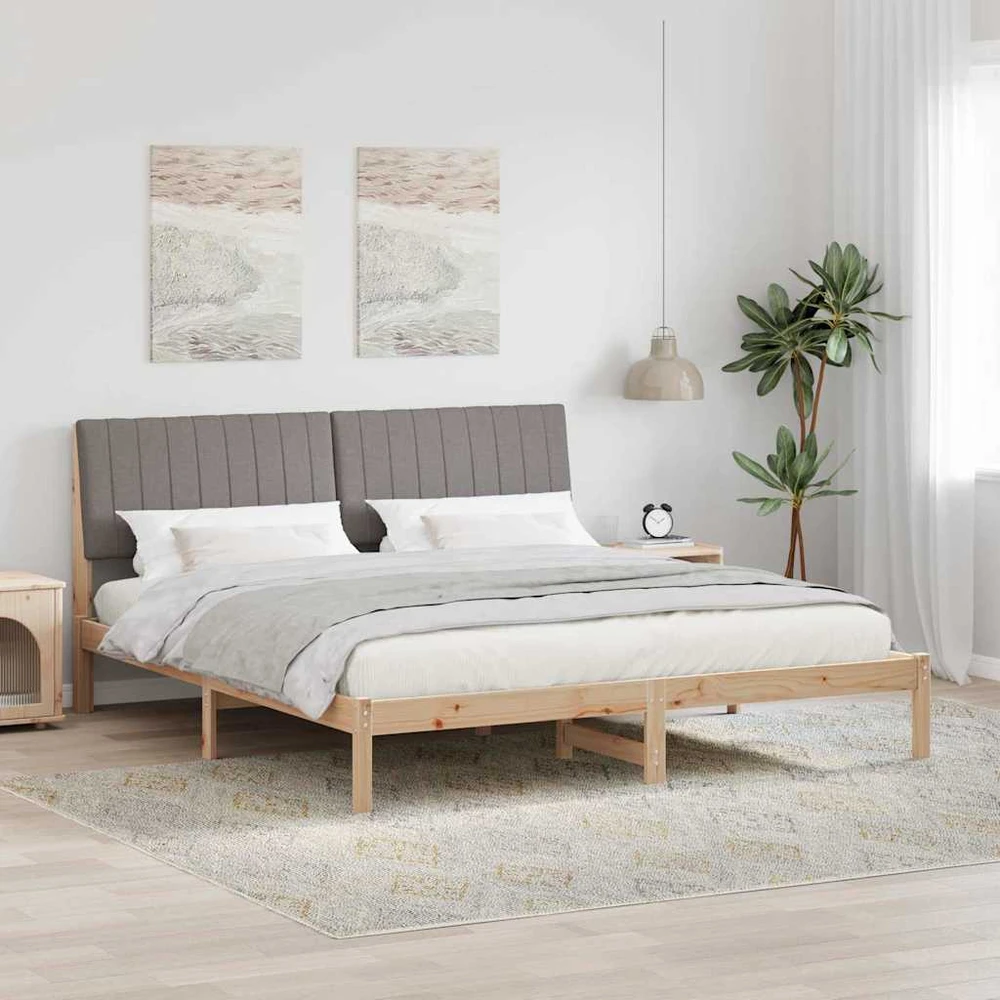 Lovos rėmas Ruda 180 x 200 cm Kietos pušies mediena