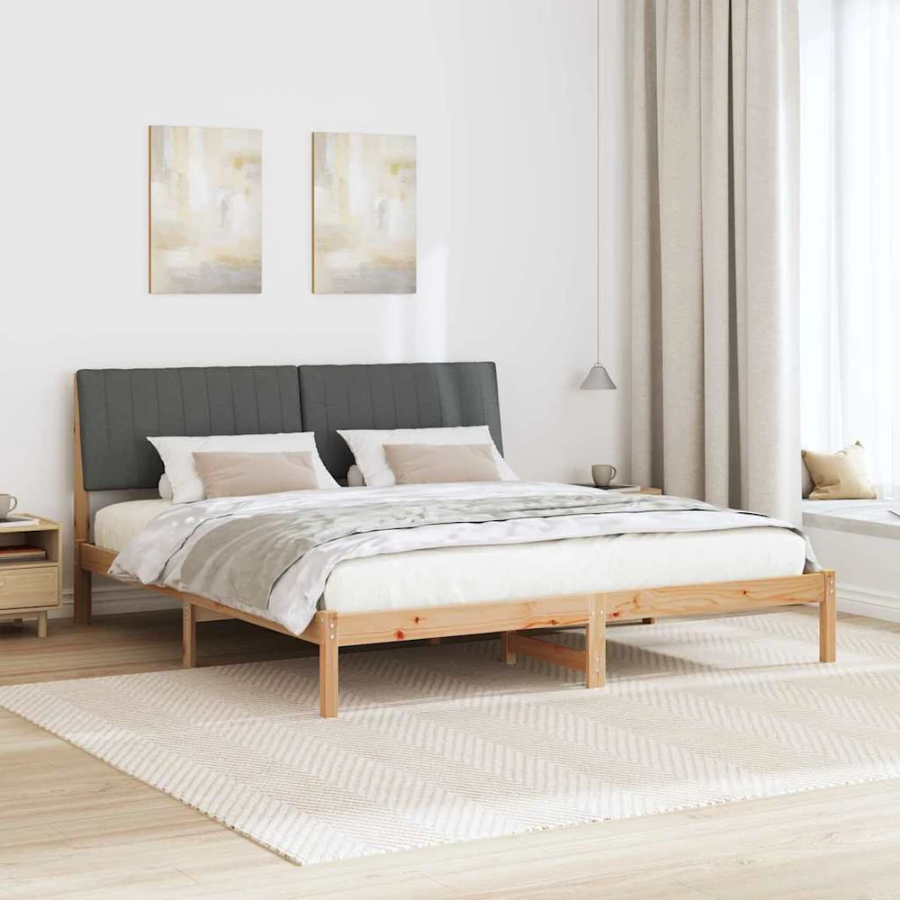 Lovos rėmas Ruda 180 x 200 cm Kietos pušies mediena