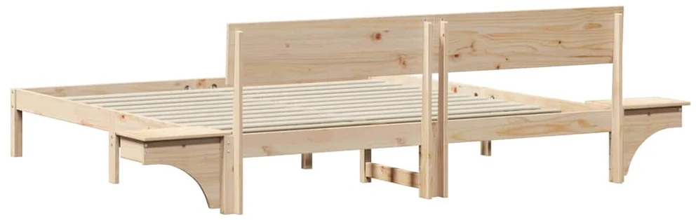 Lovos rėmas Ruda 200 x 200 cm Kietos pušies mediena