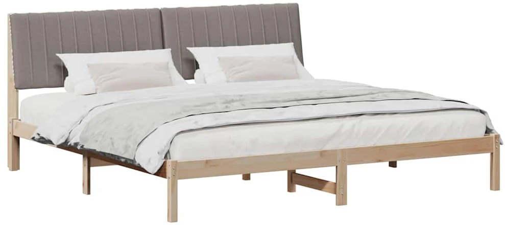 Lovos rėmas Ruda 200 x 200 cm Kietos pušies mediena