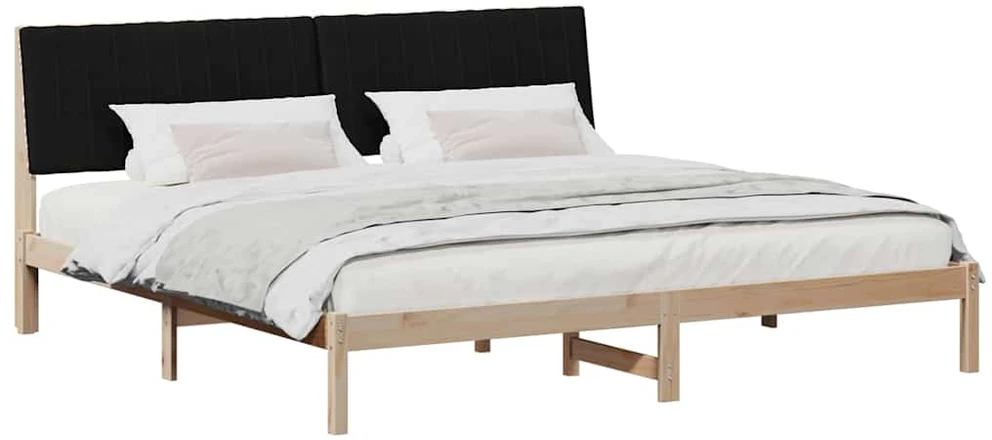 Lovos rėmas Ruda 200 x 200 cm Kietos pušies mediena