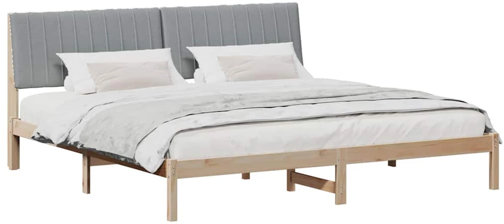 Lovos rėmas Ruda 200 x 200 cm Kietos pušies mediena