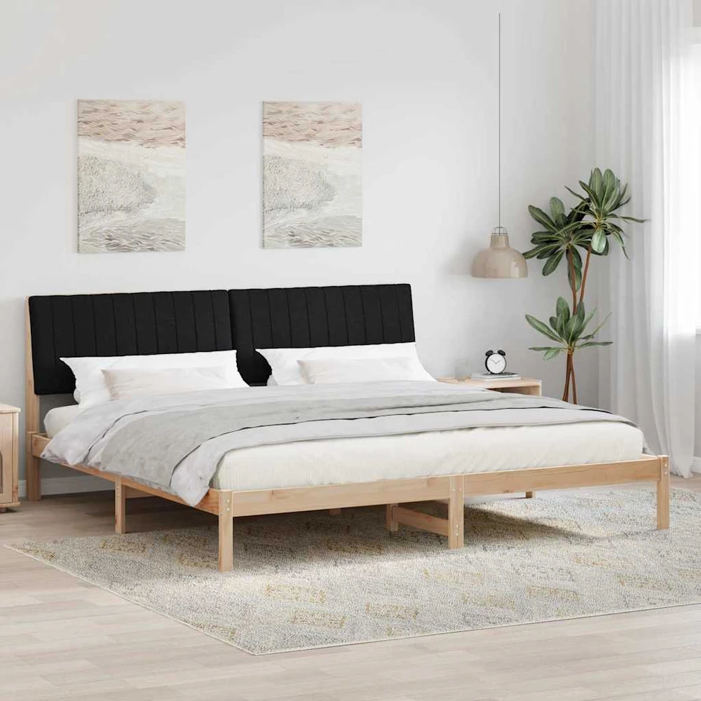 Lovos rėmas Ruda 200 x 200 cm Kietos pušies mediena