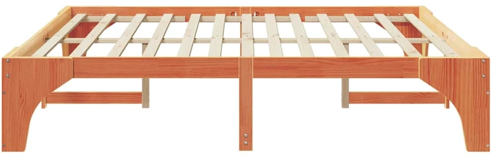 Lovos rėmas Ruda 200 x 200 cm Kietos pušies mediena
