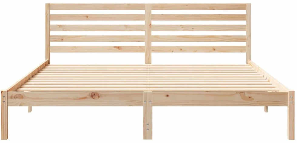 Lovos rėmas Ruda 200 x 200 cm Kietos pušies mediena