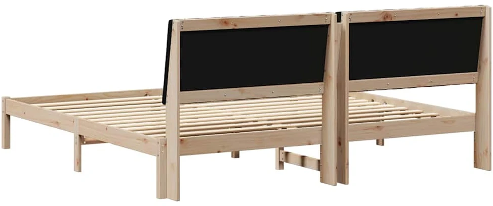 Lovos rėmas Ruda 200 x 200 cm Kietos pušies mediena