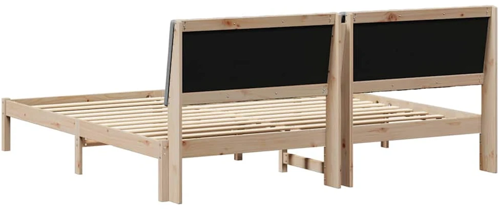 Lovos rėmas Ruda 200 x 200 cm Kietos pušies mediena