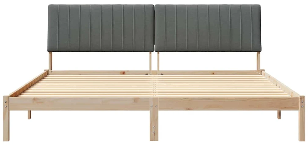 Lovos rėmas Ruda 200 x 200 cm Kietos pušies mediena