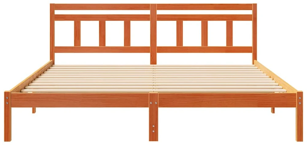 Lovos rėmas Ruda 200 x 200 cm Kietos pušies mediena
