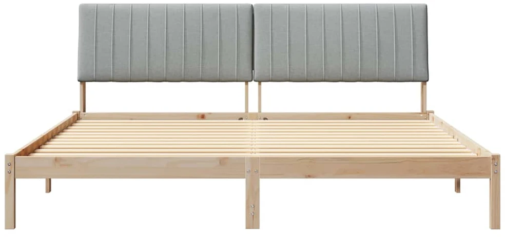 Lovos rėmas Ruda 200 x 200 cm Kietos pušies mediena