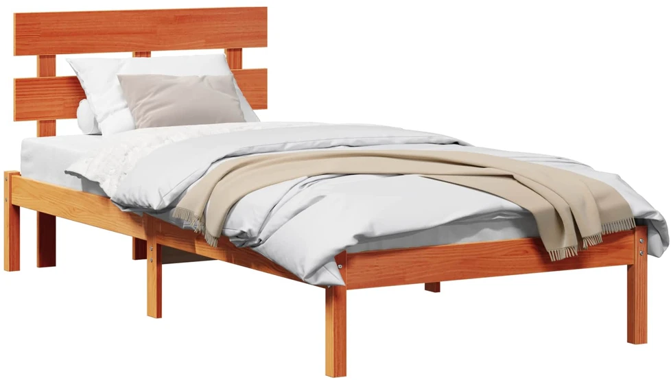 Lovos rėmas Ruda 80 x 200 cm Pušies medienos masyvas