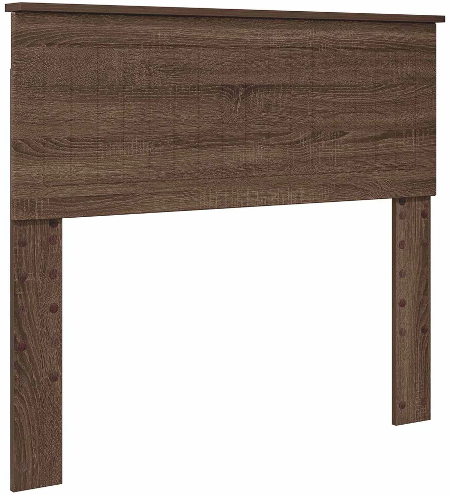 Lova Lovos rėmas Rudas ąžuolas 100 x 200 cm Kietos pušies mediena