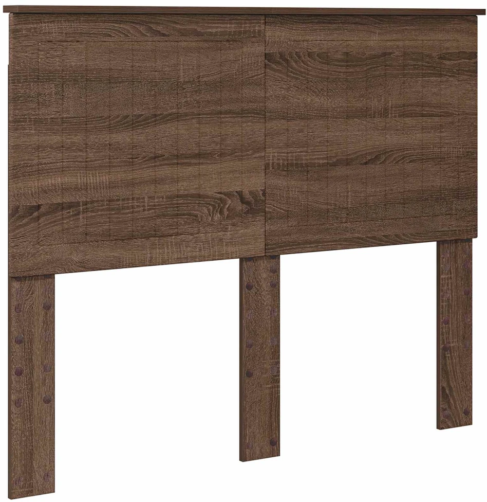 Lova Lovos rėmas Rudas ąžuolas 120 x 200 cm Kietos pušies mediena