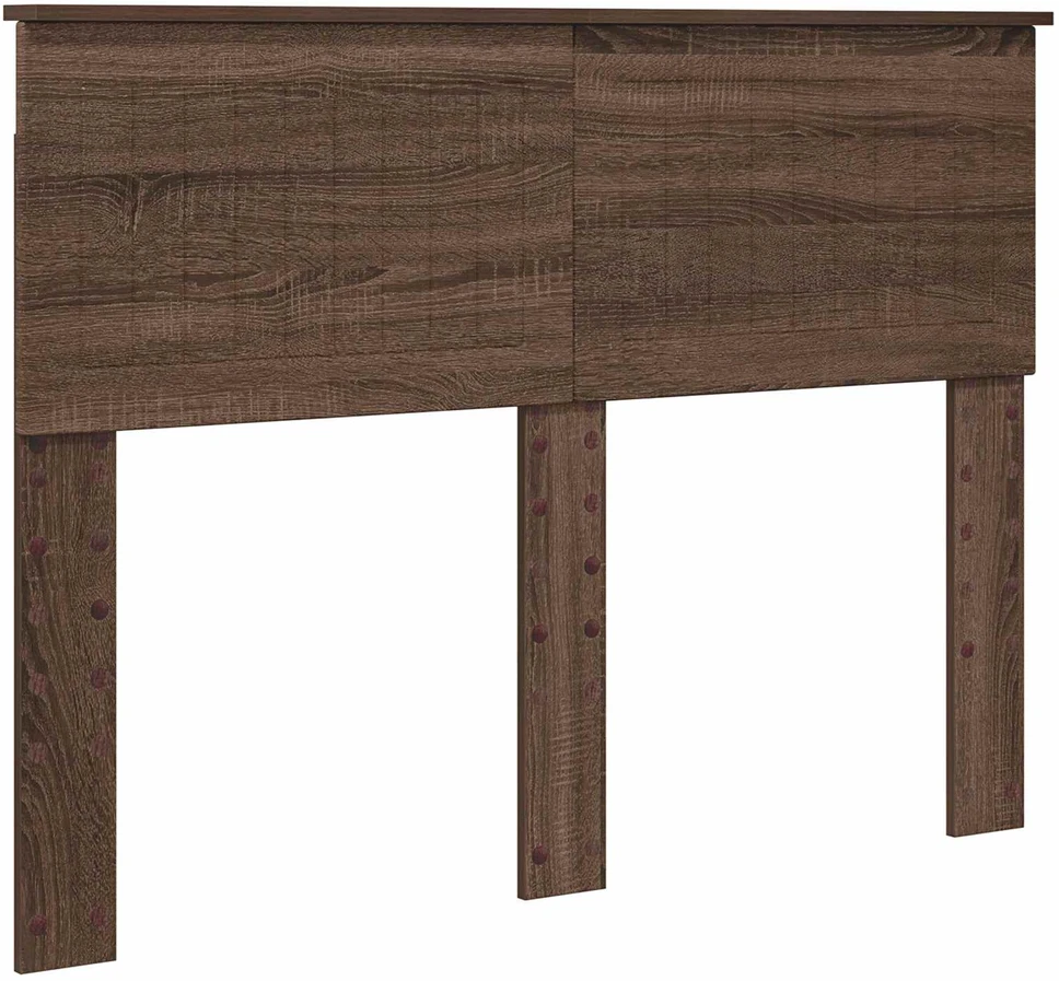 Lova Lovos rėmas Rudas ąžuolas 120 x 200 cm Kietos pušies mediena