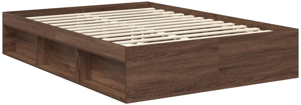 Lovos rėmas Rudas ąžuolas 140 x 200 cm Kietos pušies mediena