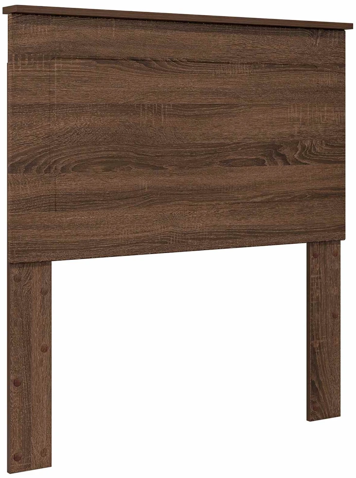 Lova Lovos rėmas Rudas ąžuolas 75 x 190 cm Kietos pušies mediena