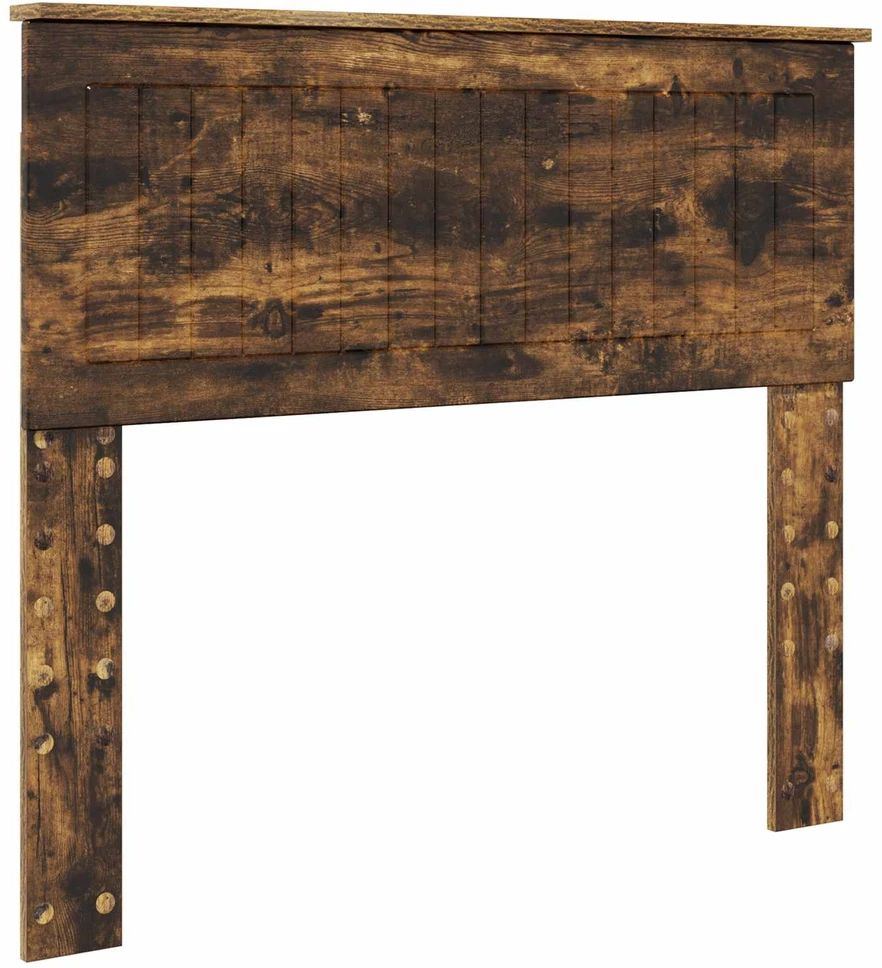 Lova Lovos rėmas Rūkyta ąžuolas 100 x 200 cm Kietos pušies mediena
